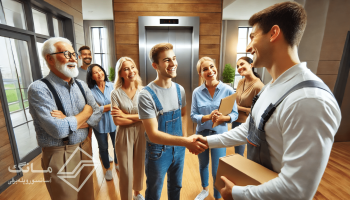 رضایت همسایگان در نصب آسانسور